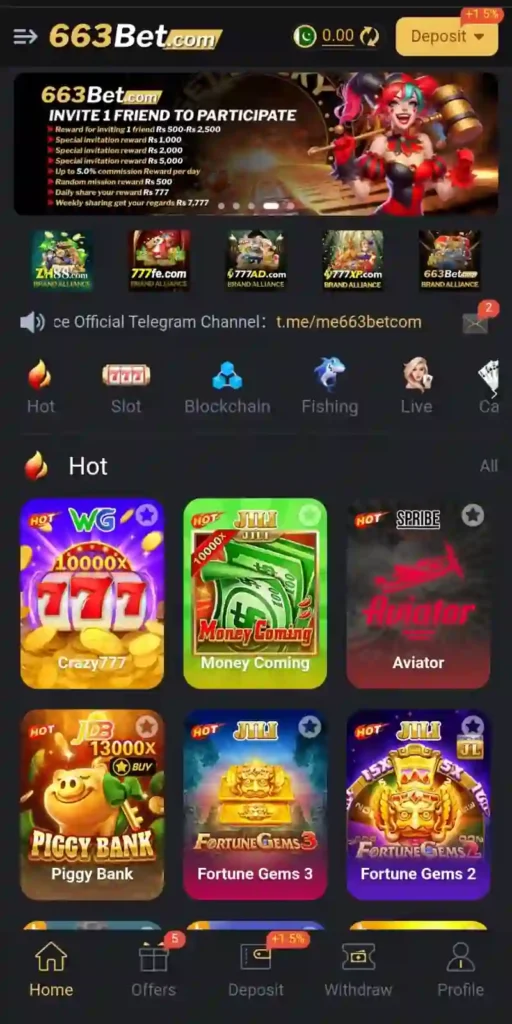 663Bet Game