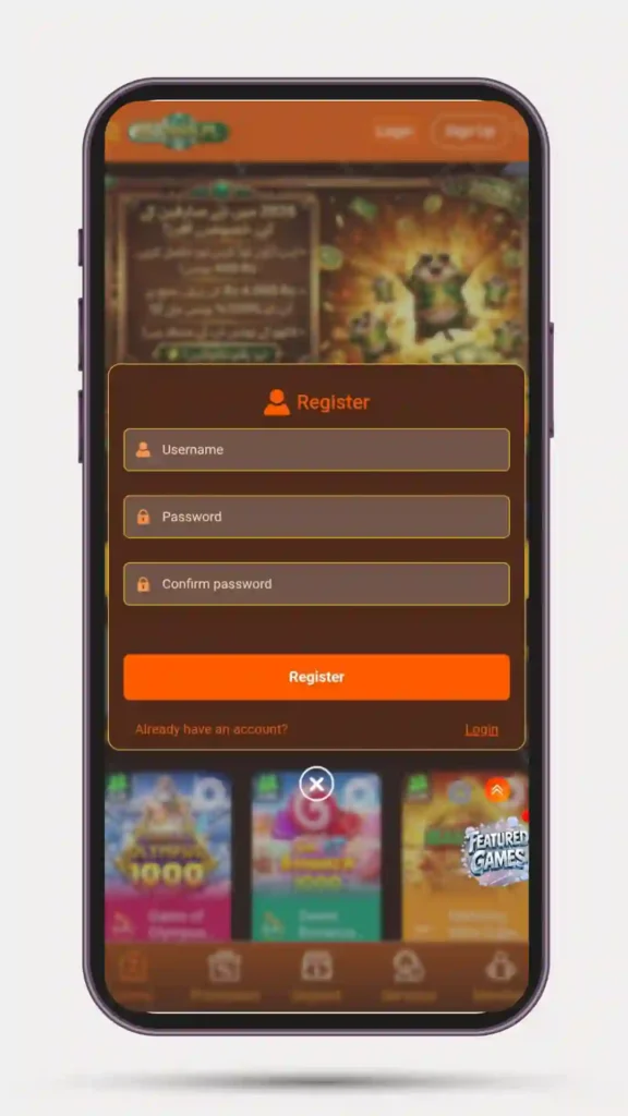 Bet888 Game registration
