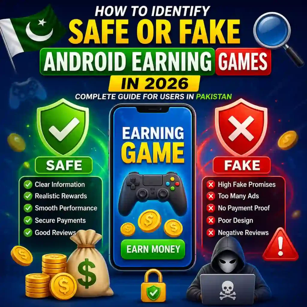 Safe or Fake Android Earning Games