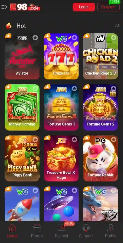 E98 Game